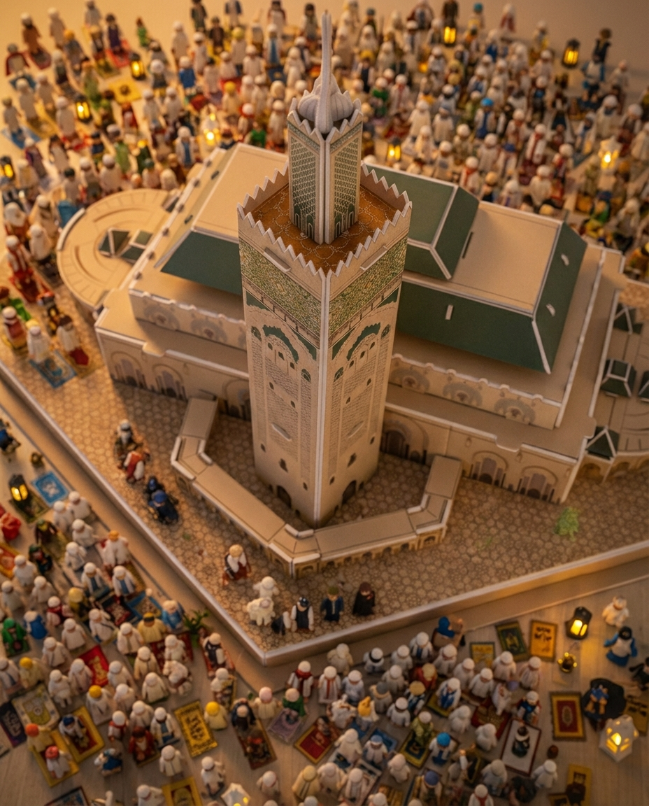 Le Puzzle 3D Mosquée Hassan II – Image 3